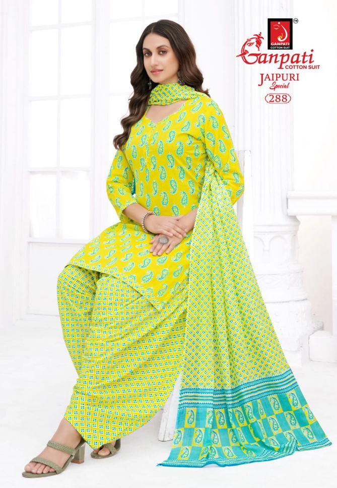 Jaipuri Patiyala Vol 13 By Ganpati Cotton Printed Dress Material Orders In India